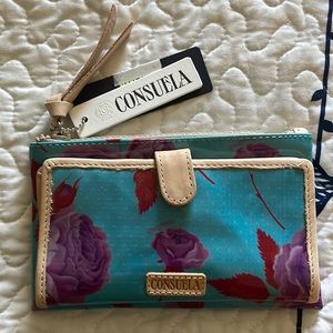 Consuela slim wallet NWT
